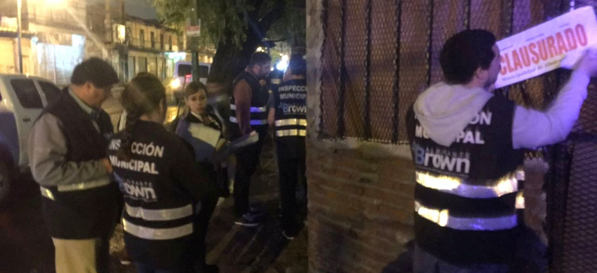 El municipio clausuró comercios por venta ilegal de alcohol